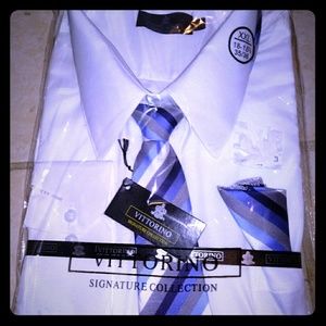 Mens dress shirt and Tie